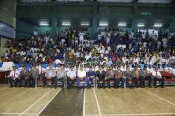 <p>A MOMENT OF ALL OFFICIALS’ GROUP PHOTO ON AKSHAY KUMAR INTERNATIONAL KUDO TOURNAMENT</p>
