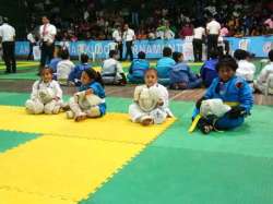 OUR LITTLE CHAMP SAANVI COMPITE IN AKSHAY KUMAR KUDO TOURNAMENT