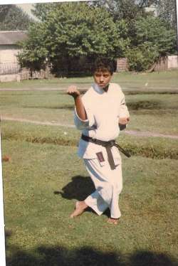 <p>18 YEARS OLD SAHADEV BARMAN WHILE PRACTICING</p>
